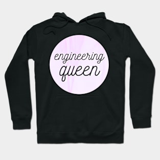 engineering queen purple Hoodie